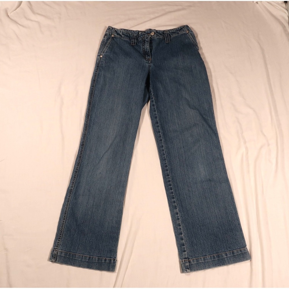 FGL15440 VTG Faded Glory Ladies Size 6 Stretch Denim Jeans - Madagascar